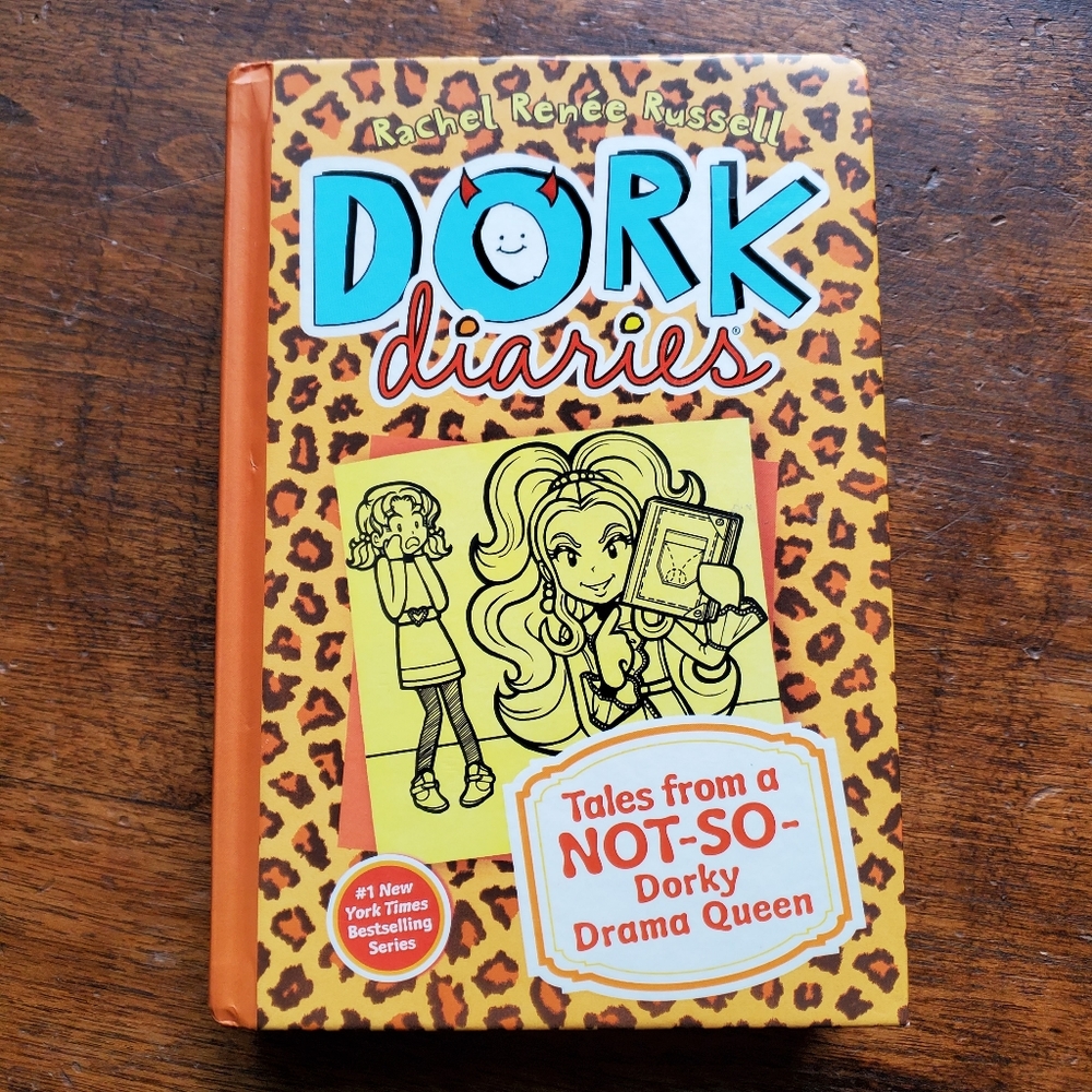 Dork Diaries 'Tales From A Not So Dorky Drama Queen' HARDCOVER Book 9